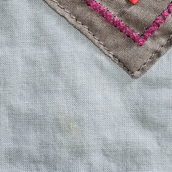 Handmade Boho Upcycled sleeveless Dress Small-Medium - Picture 11 of 12